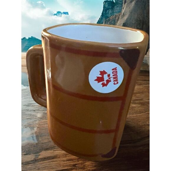 Canada Souvenir Coffee Mug Ceramic Cup Banff Bonhomme Moose Flag Niagara Falls - Picture 4 of 8